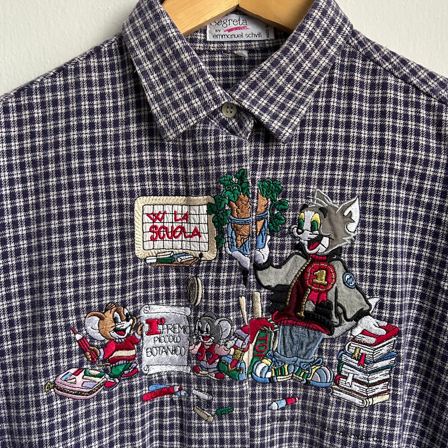 Camicia “scuola Tom e Jerry”