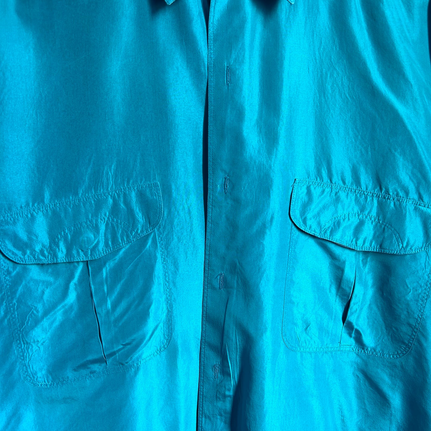 Camicia over verde