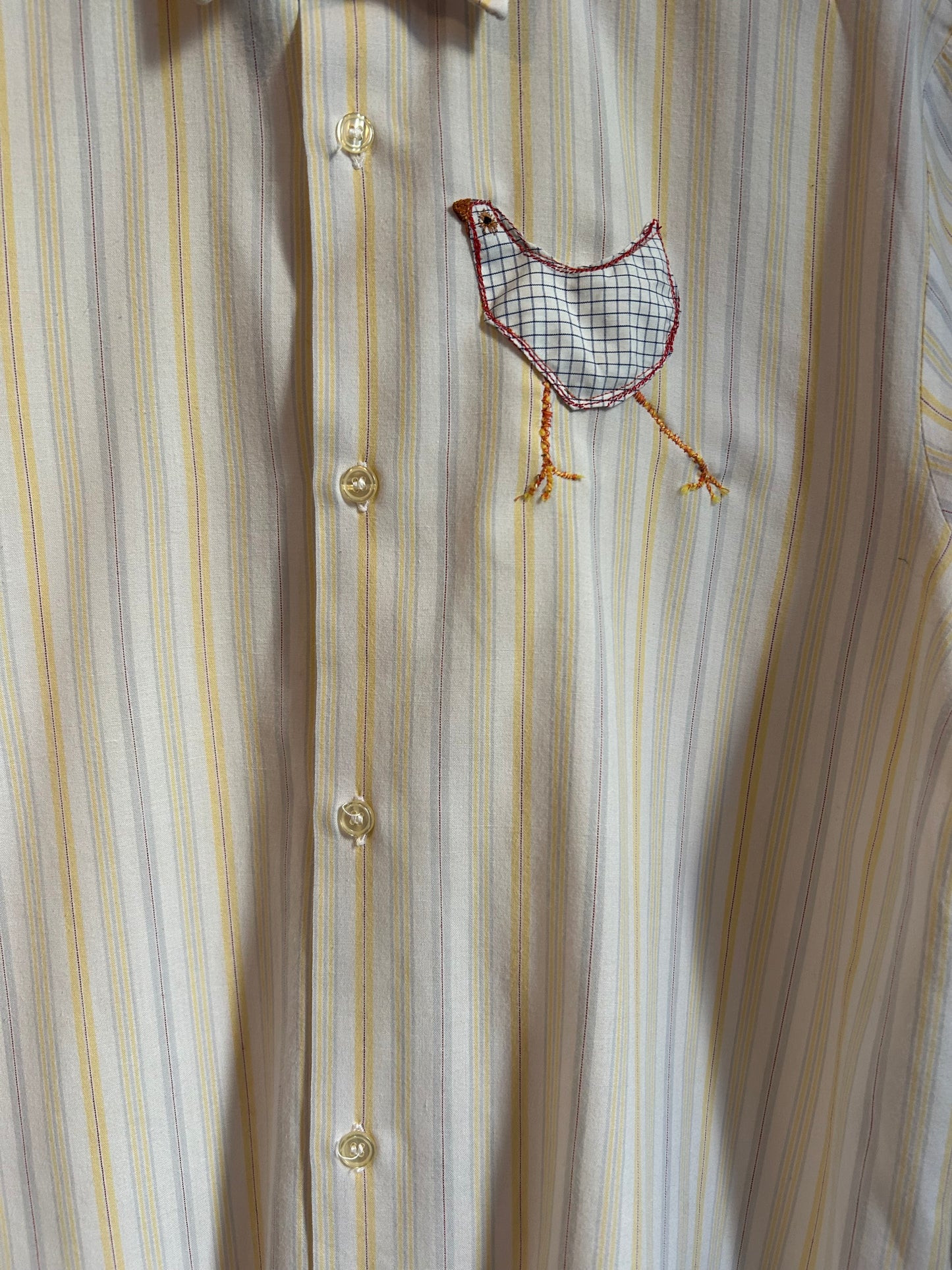 Camicia “Gallina, righe e quadretti”