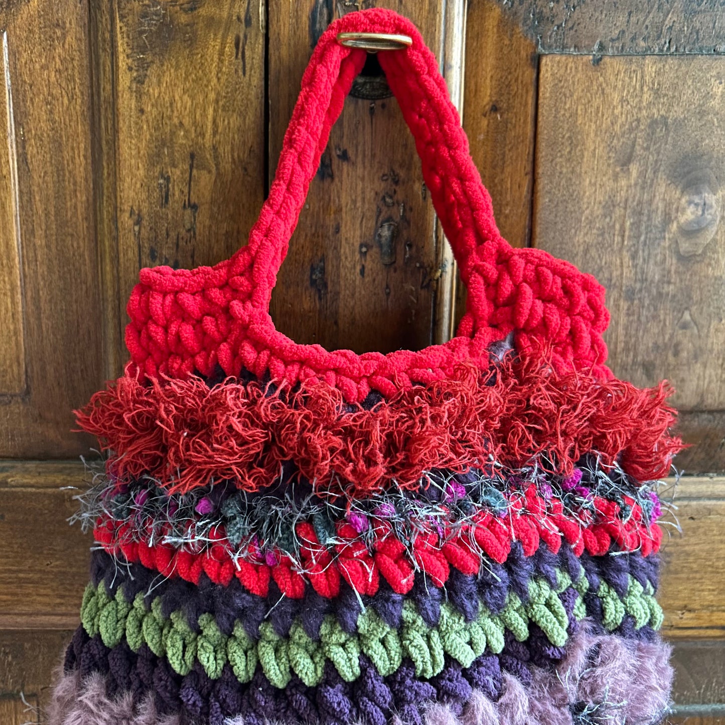 Borsa “zucchero filato”
